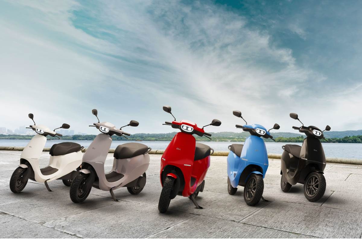 Ola electric scooter sales Ola electric scooter sales