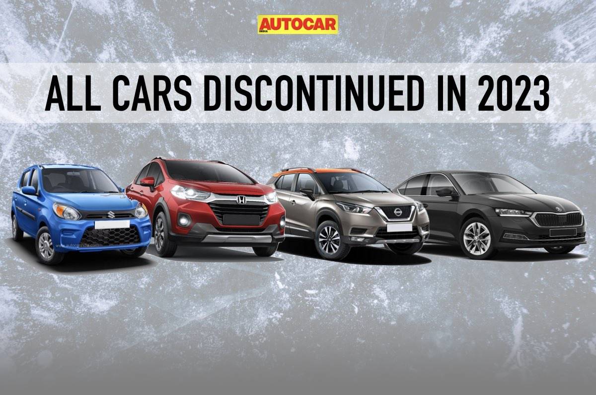 Cars discontinued in 2023 in India 