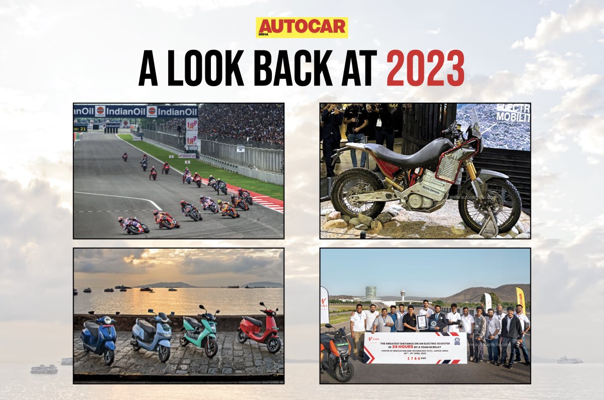 Two-wheeler industry highlights of 2023 Two-wheeler industry highlights of 2023