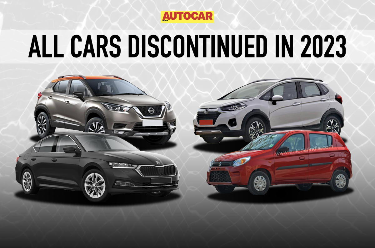 Cars discontinued in 2023 in India 
