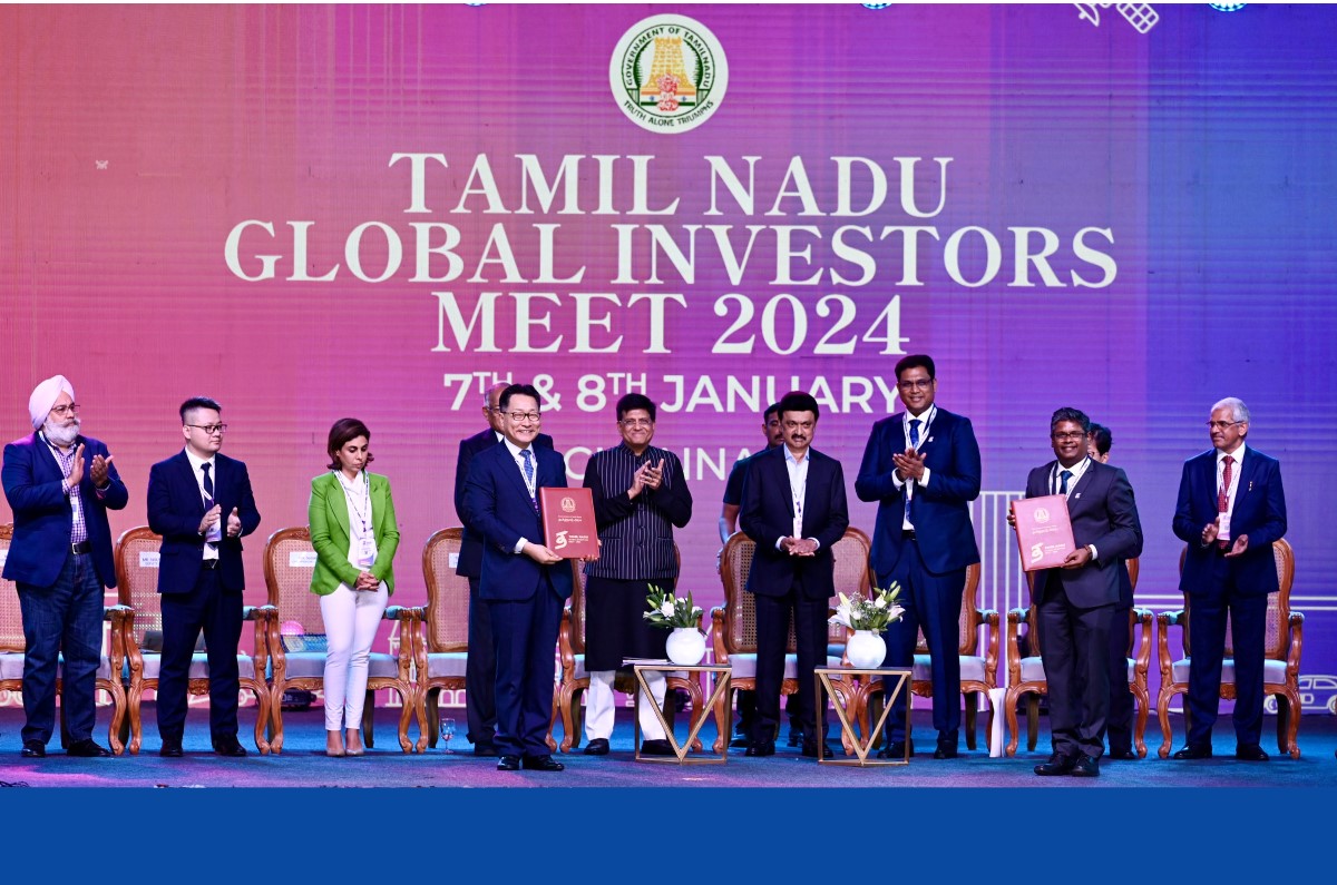 Hyundai- Tamil Nadu gov. MoU