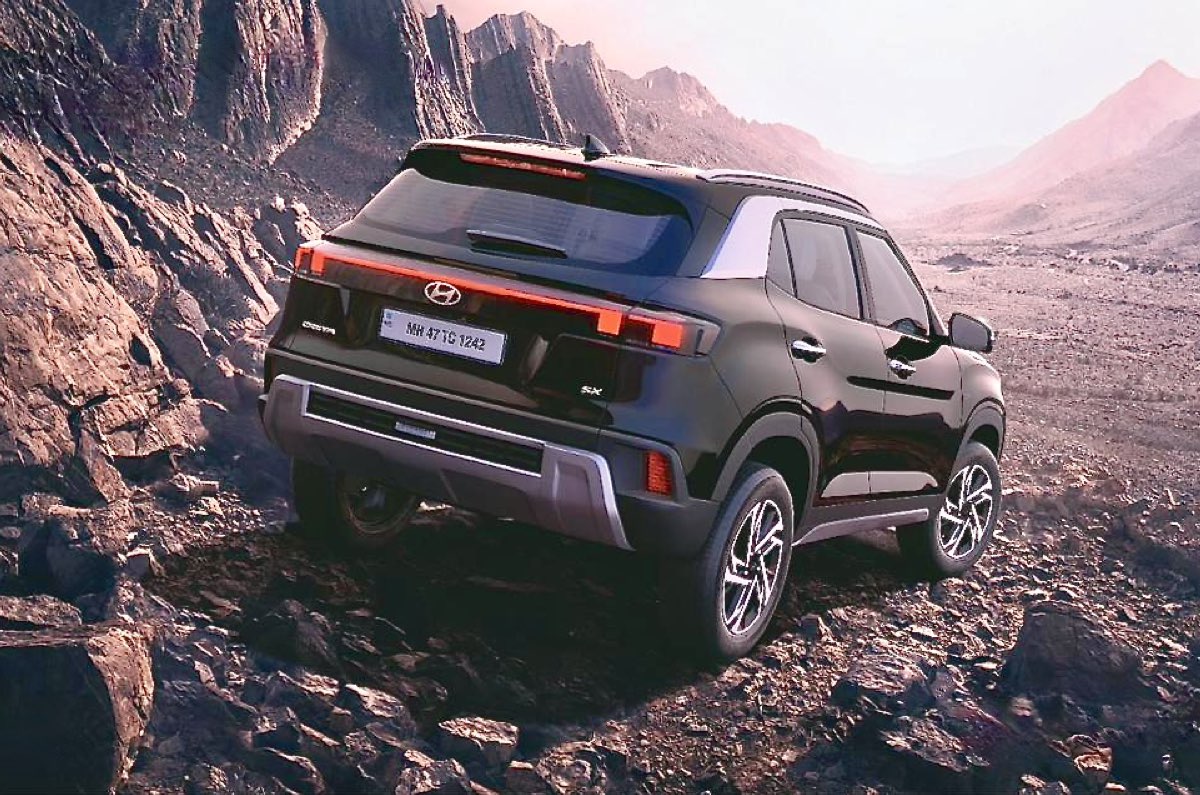 2024 Hyundai Creta facelift rear