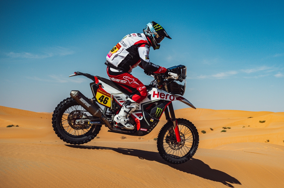 2024 Dakar Stage 5 Hero MotoSports Ross Branch