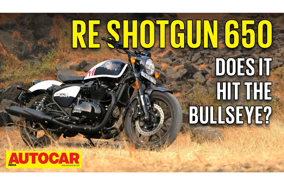 Royal Enfield Shotgun 650 Price, Mileage, Comfort, Design: Video Review ...