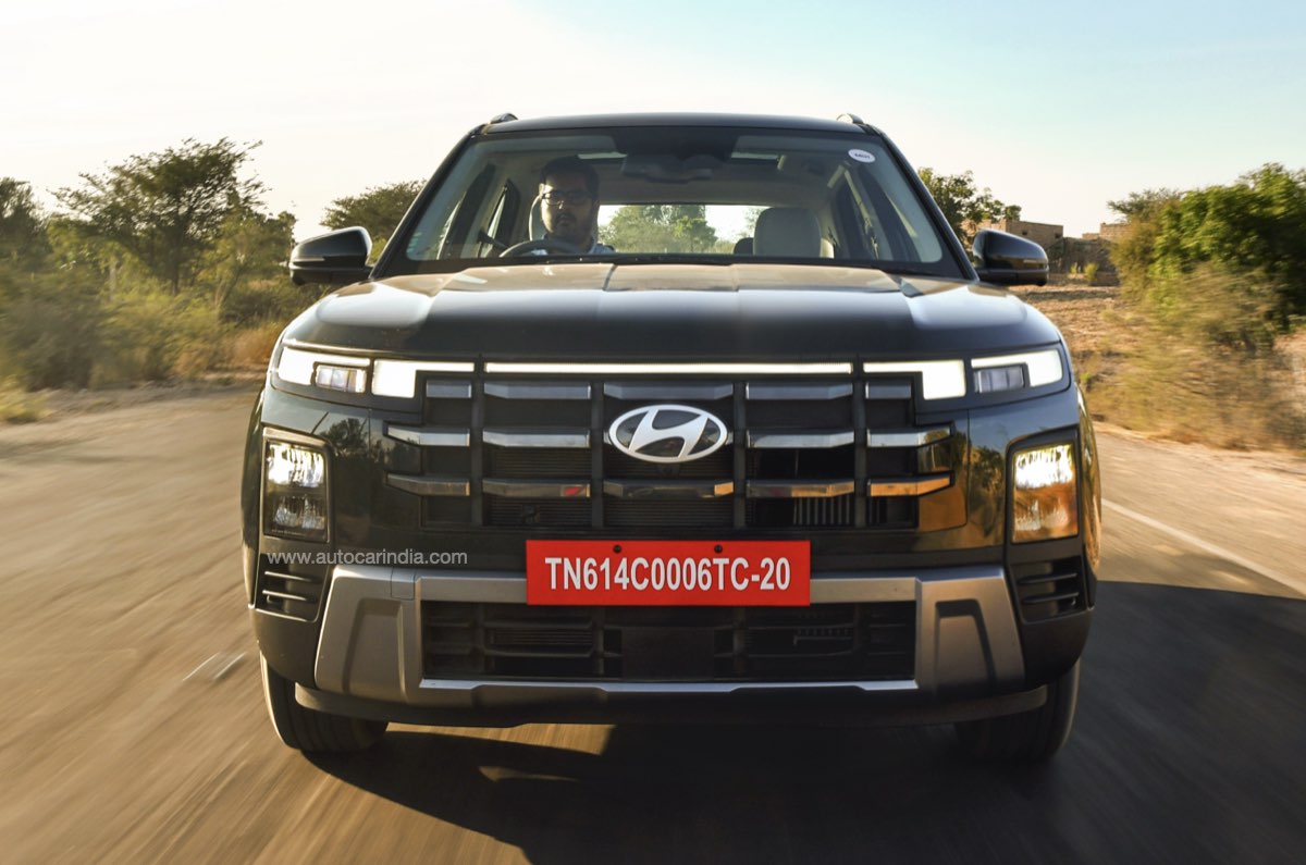 2024 Hyundai Creta facelift front action, mileage