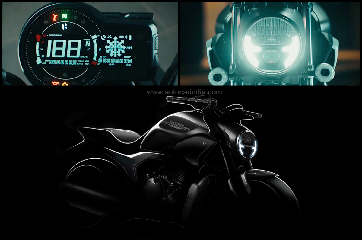 Hero Mavrick price, design, digital dash.