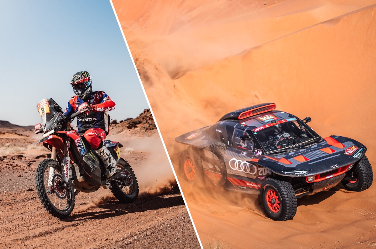 Dakar 2024 winners Ricky Brabec and Carlos Sainz