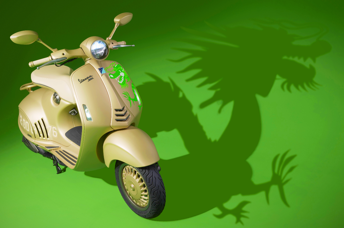 Vespa 946 price, Dragon edition scooter.