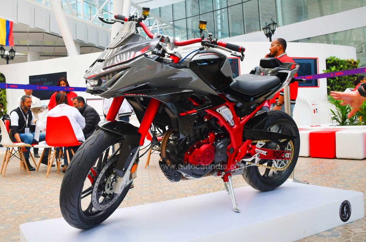 Hero Karizma XMR price, Karizma CE India launch, Hero World 2024.