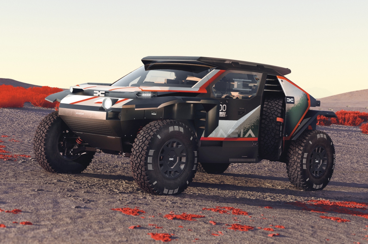 Dacia Sandrider Dakar 2025, power, performance, design, drivers