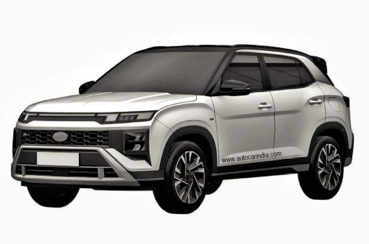 Hyundai Creta N Line design patent