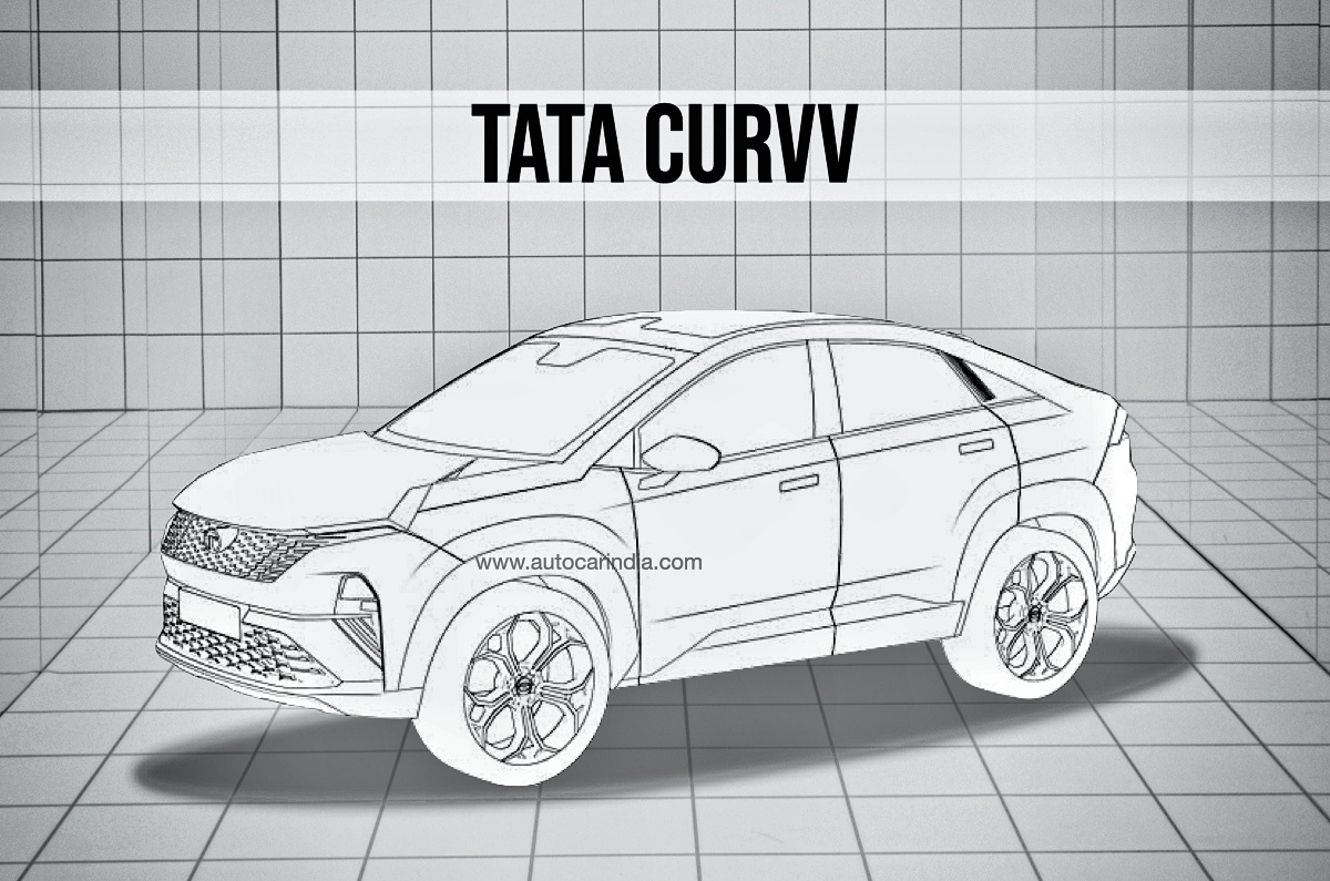 Tata Curvv design patent