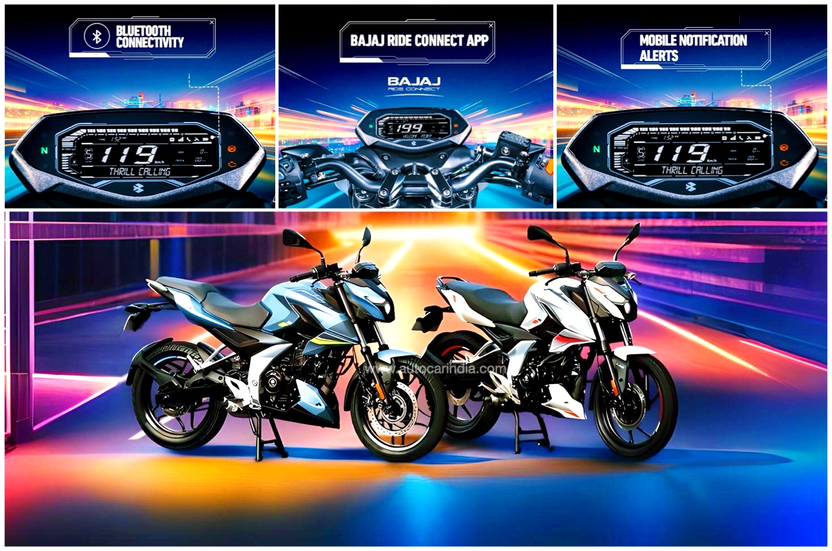 Bajaj Pulsar N160 price, Pulsar N150 mileage, LCD display.