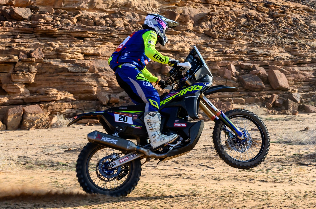 Harith Noah at 2024 Dakar Rally