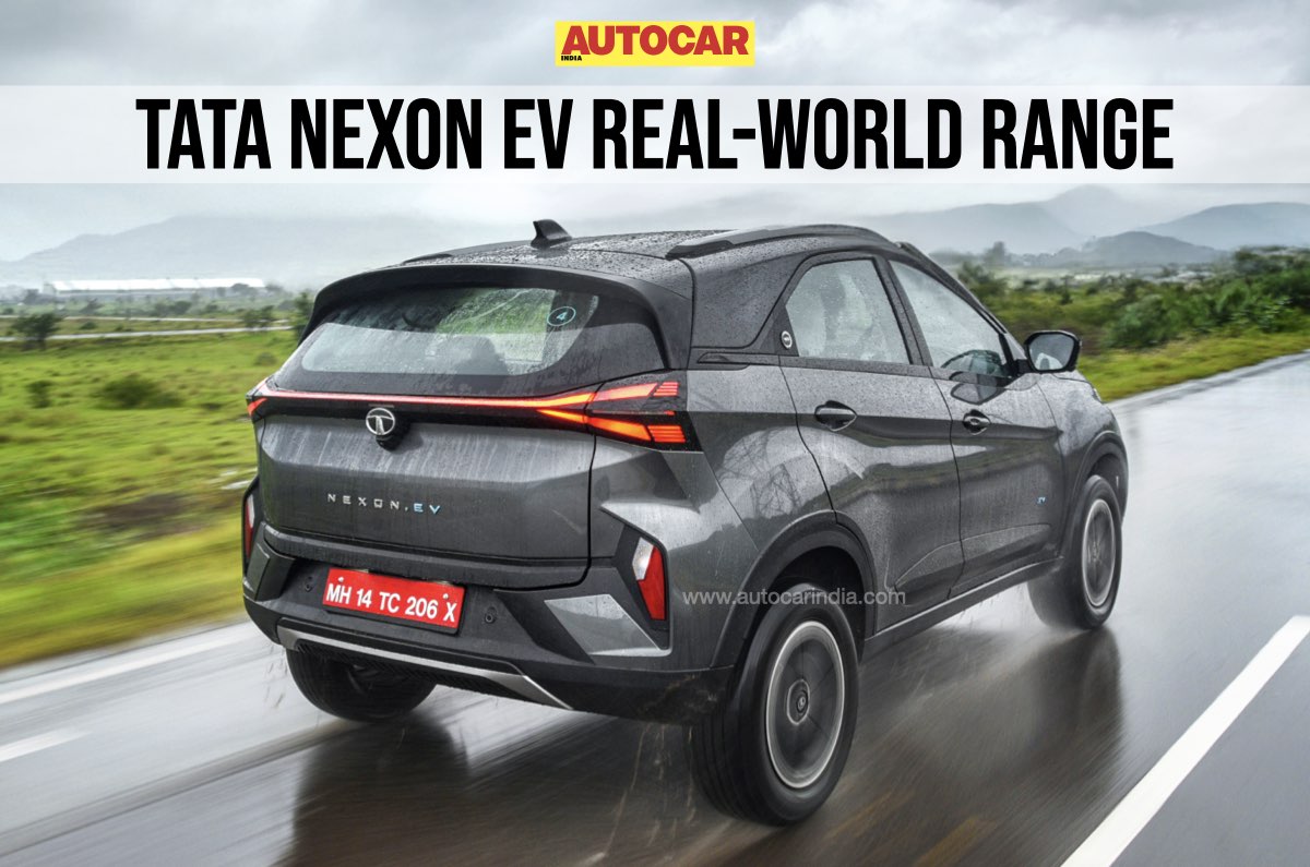 Tata Nexon EV range Tata Nexon EV range