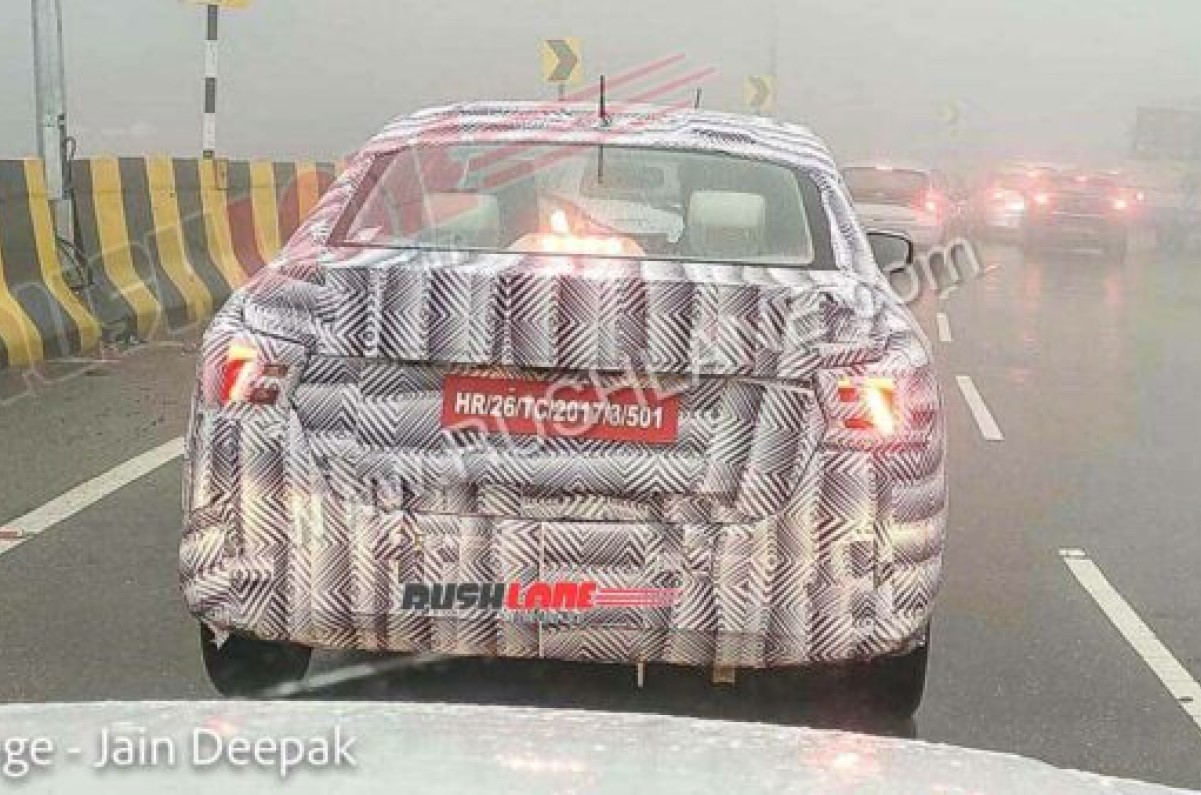 2024 Maruti Dzire spied 2024 Maruti Dzire spied