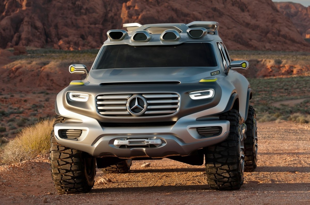 Mercedes-Benz Ener-G-Force Concept used for representation only.
