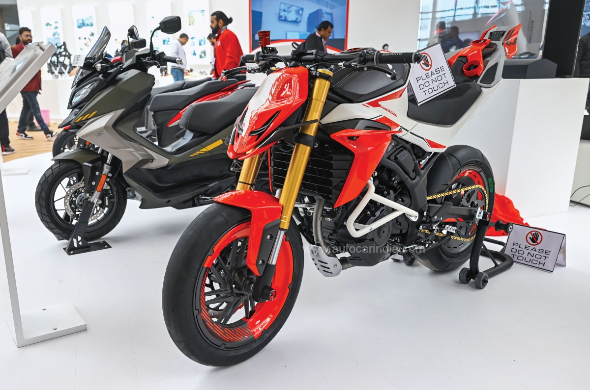 The Xoom 125R and 160, and the Xtunt 2.5R concept shown at EICMA were on display here too. 