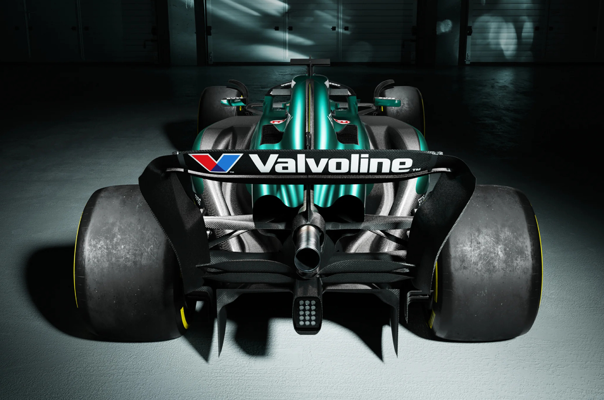 Aston Martin AMR24 rear