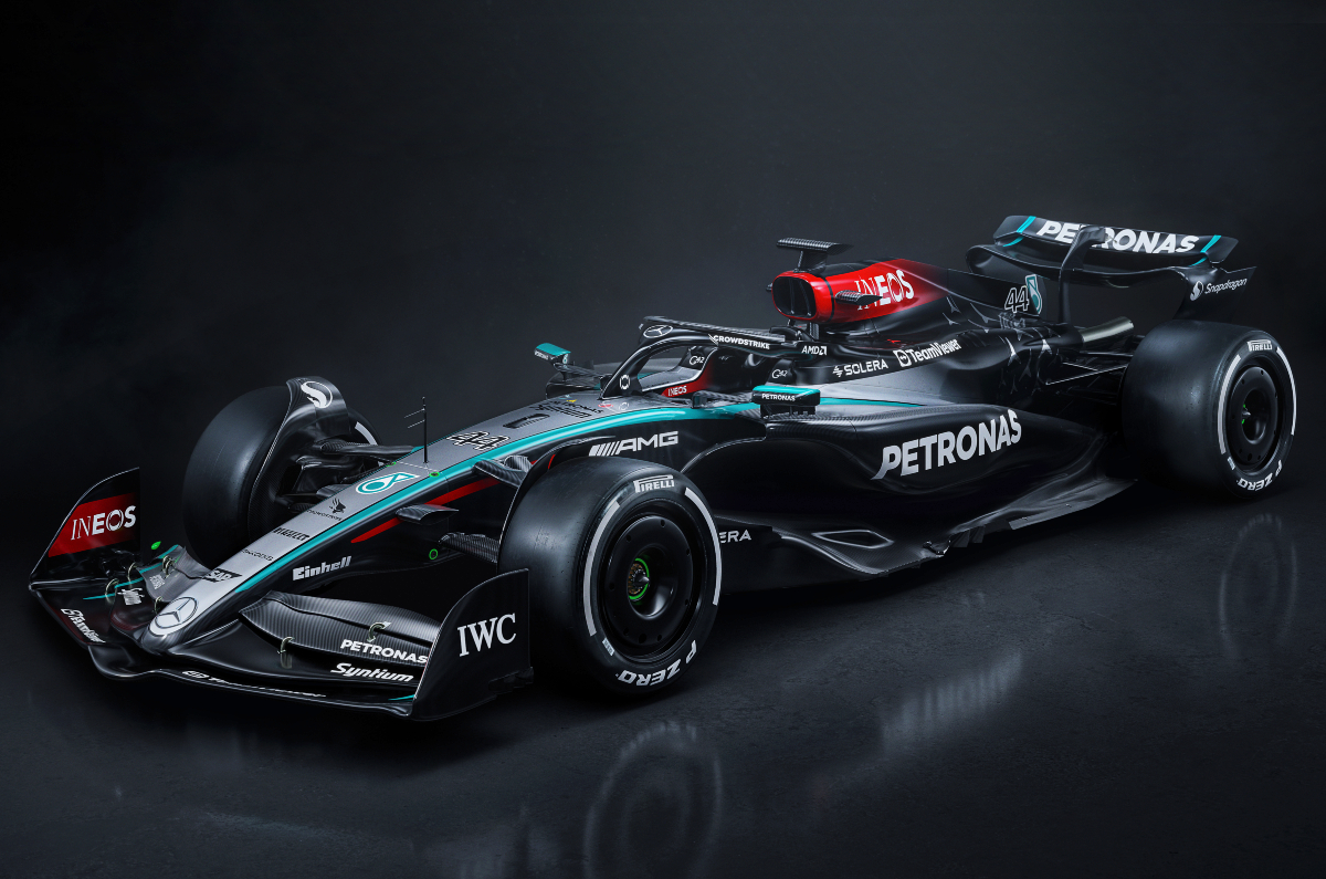 Mercedes W15 2024 F1 racer