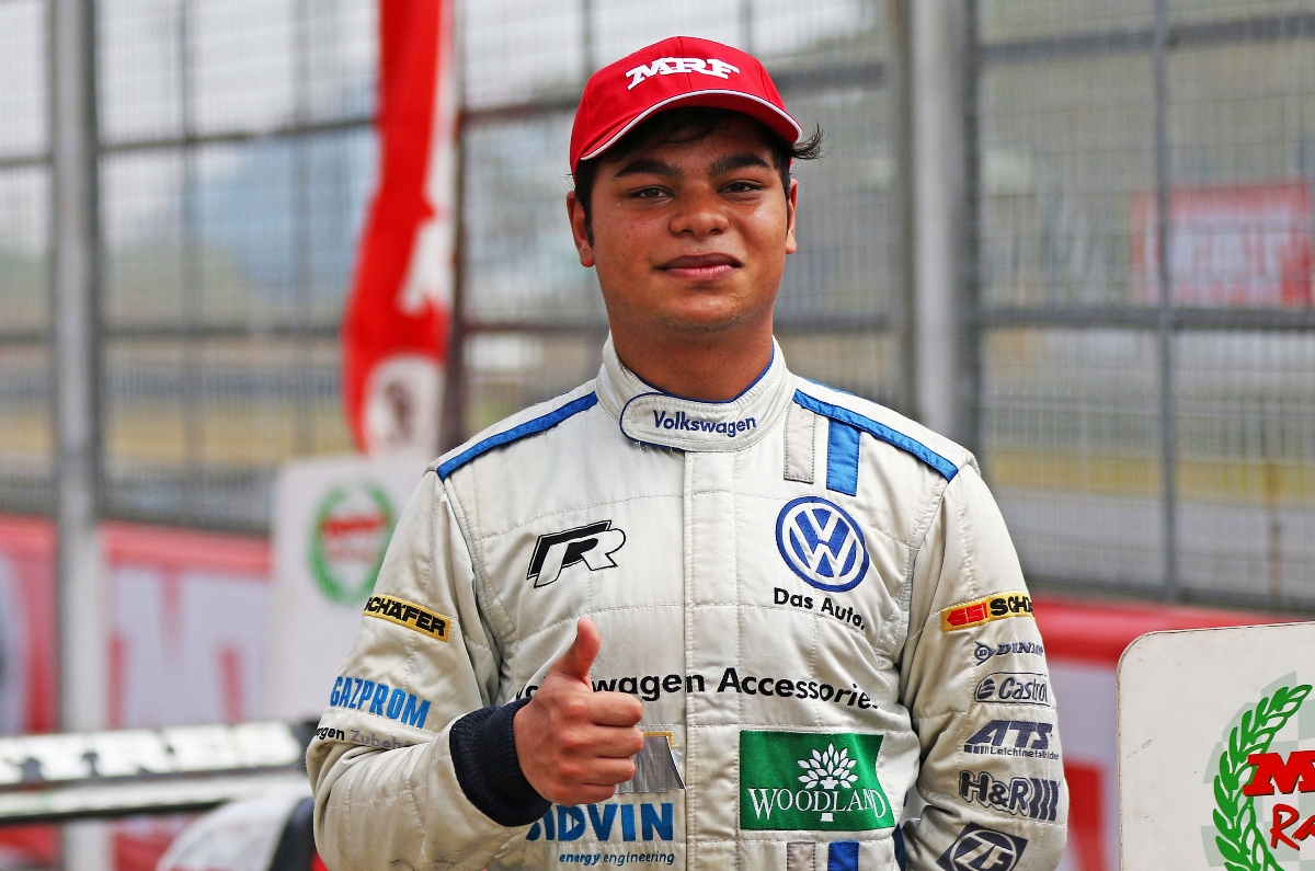 Jaden Pariat MRF Formula 2000