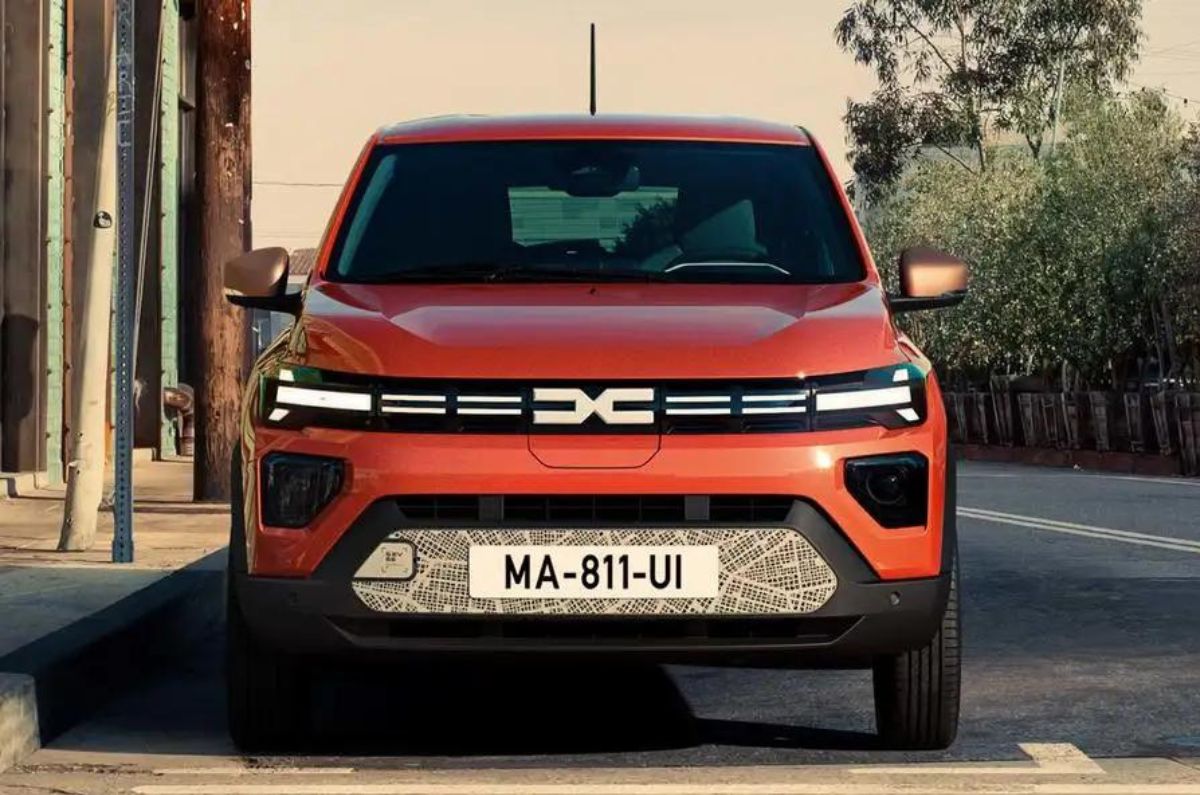 Dacia Spring EV front 