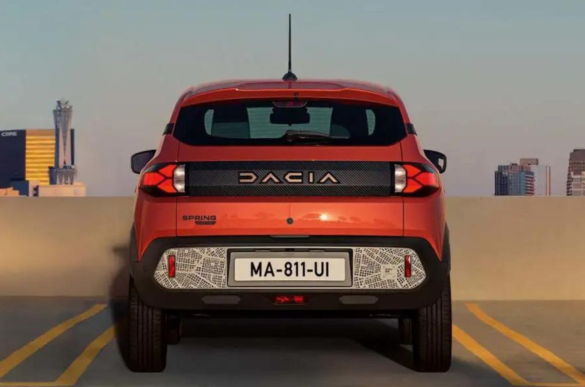 Dacia Spring EV rear Dacia Spring EV rear