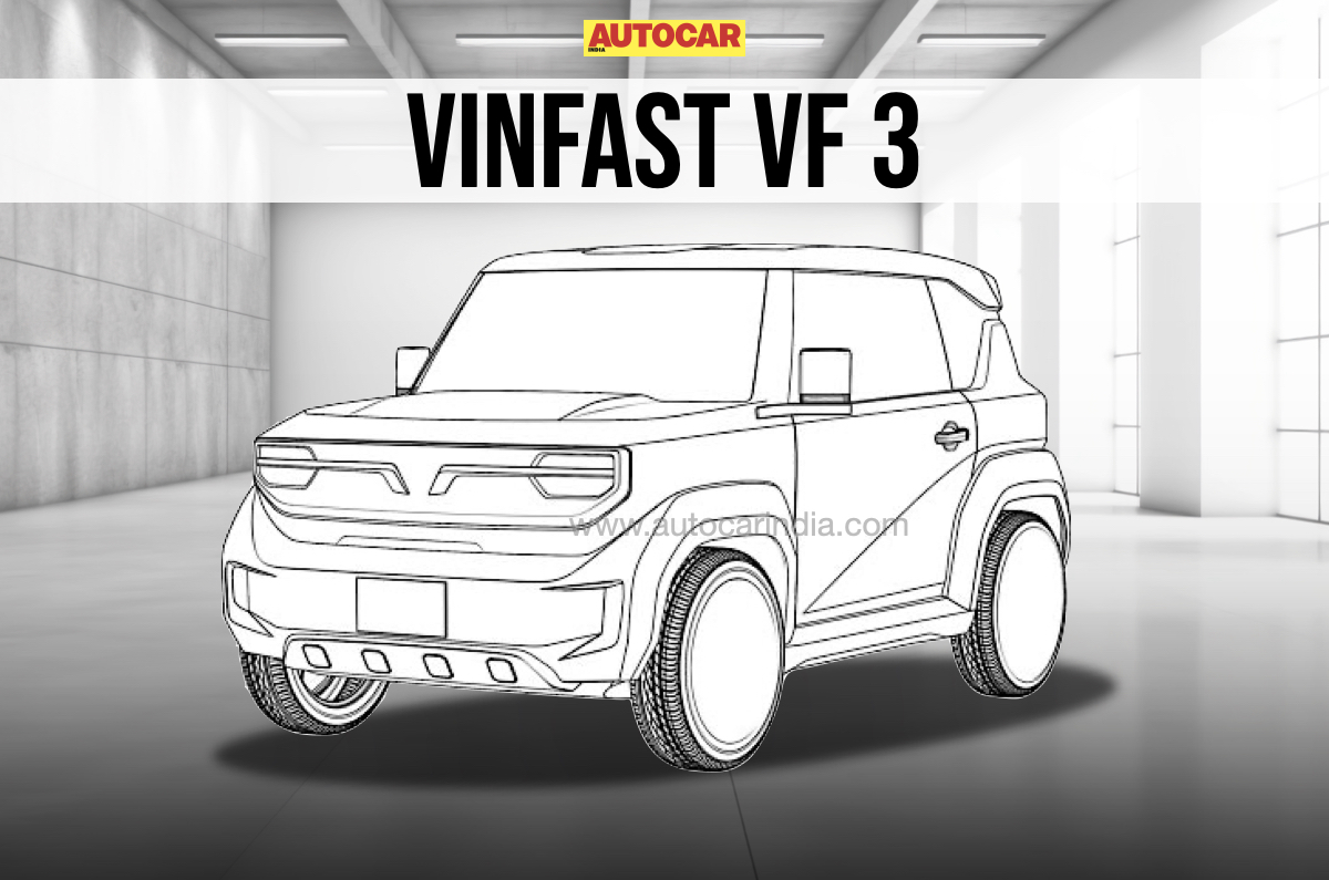 VinFast VF 3 India design patent VinFast VF 3 India design patent