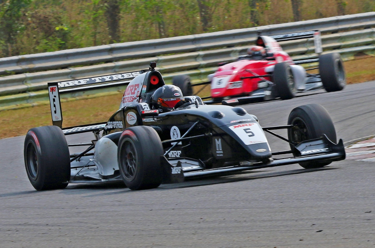 Jaden Pariat MRF F2000, Indian National Car Racing Championship Round 2