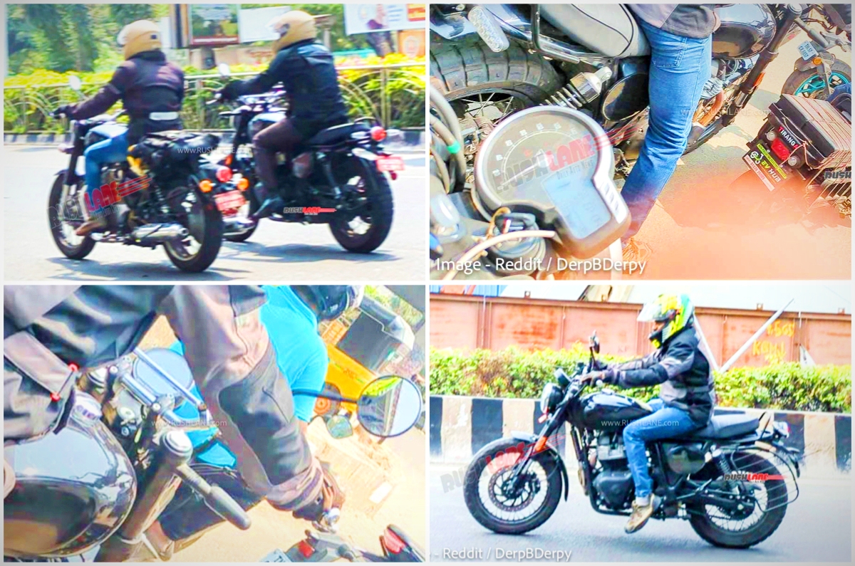 Royal Enfield Classic 650, scrambler spotted testing again