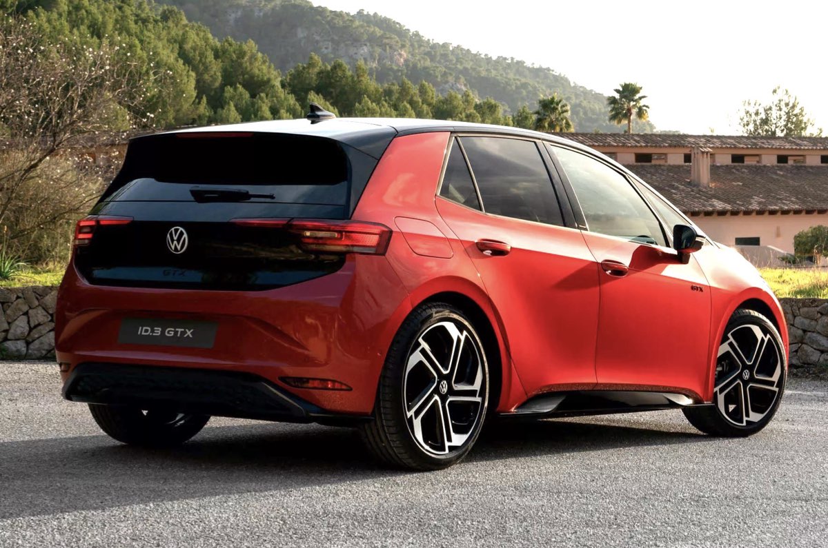 VW ID 3 GTX rear quarter 