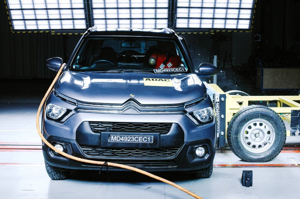 Citroen eC3 global NCAP crash test