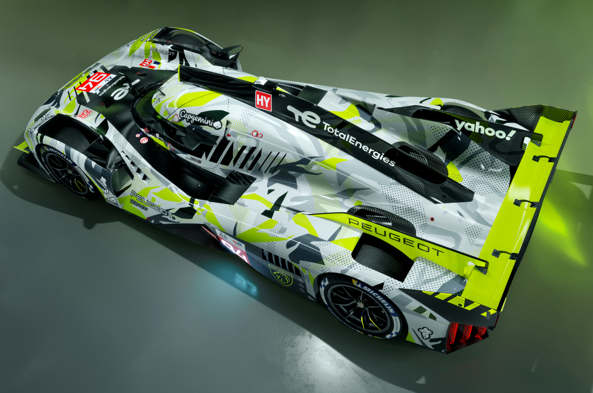 2024 Peugeot 9X8 hypercar top