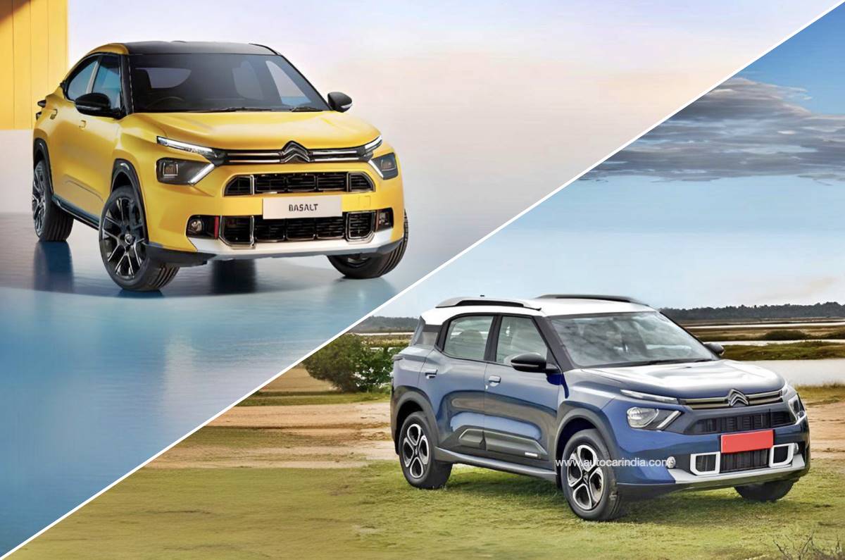 Citroen Basalt vs C3 Aircross Citroen Basalt vs C3 Aircross