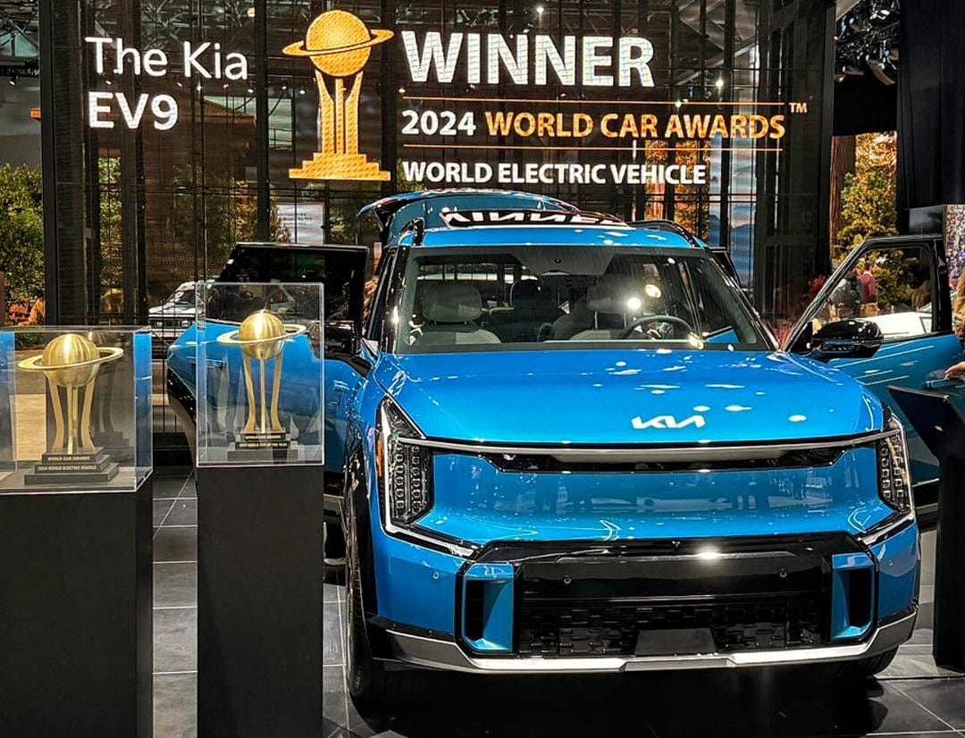 Kia EV9, World Car of the year 2024 award winners announced