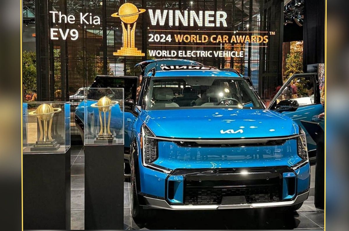 Kia EV9 bags World Car of the Year, World Electric Vehicle of the year titles for 2024