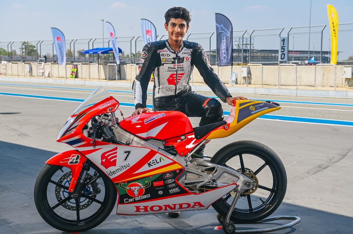 Raheesh Khatri to race in 2024 British Talent Cup