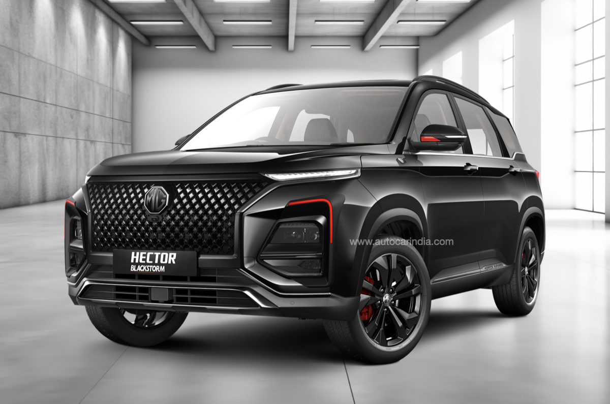 MG Hector, Hector price, Hector Blackstorm Edition, new features, Black ...