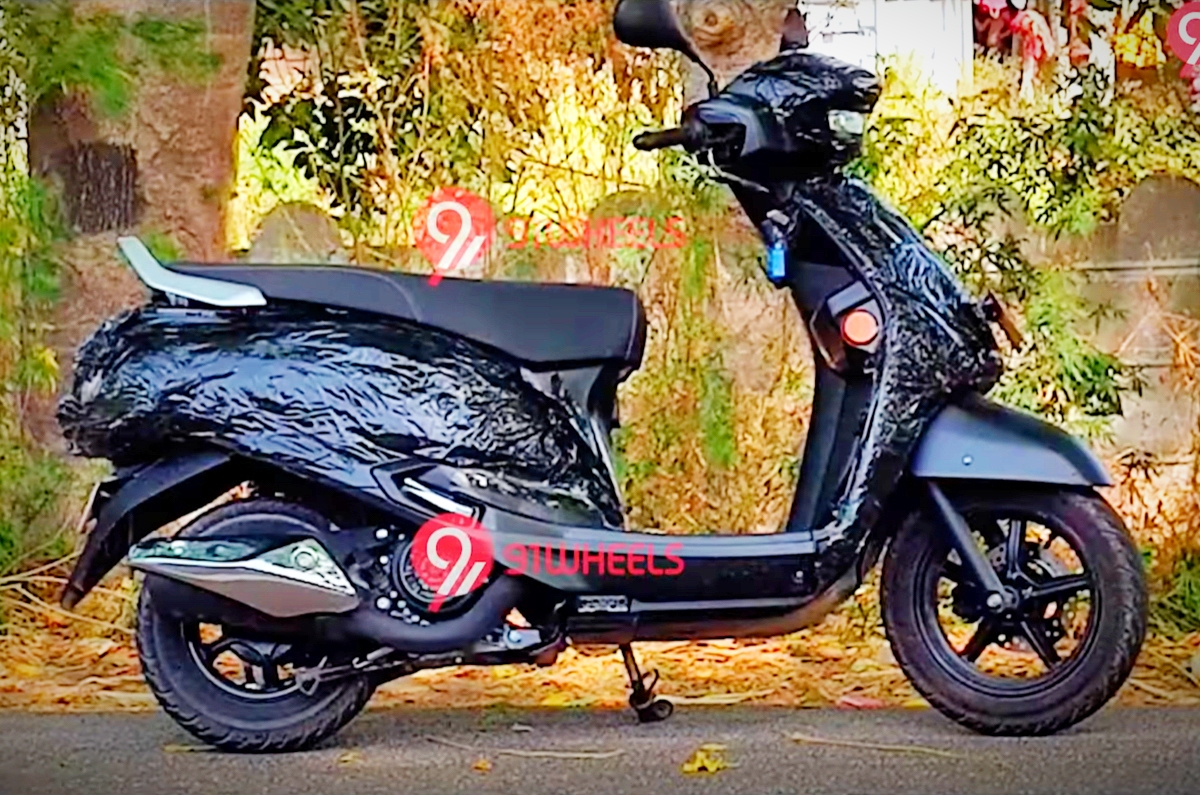 Suzuki Access 125 facelift spotted for the first time
