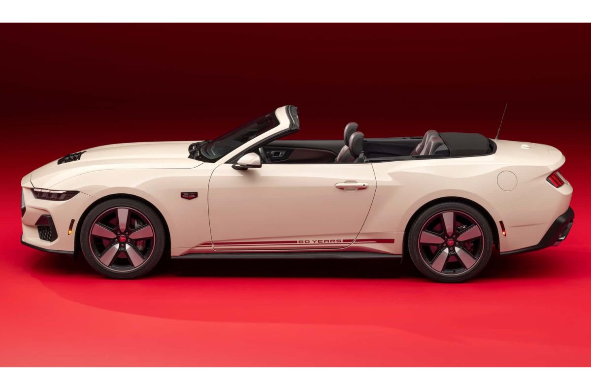 Ford Mustang 60th Anniversary Edition side profile