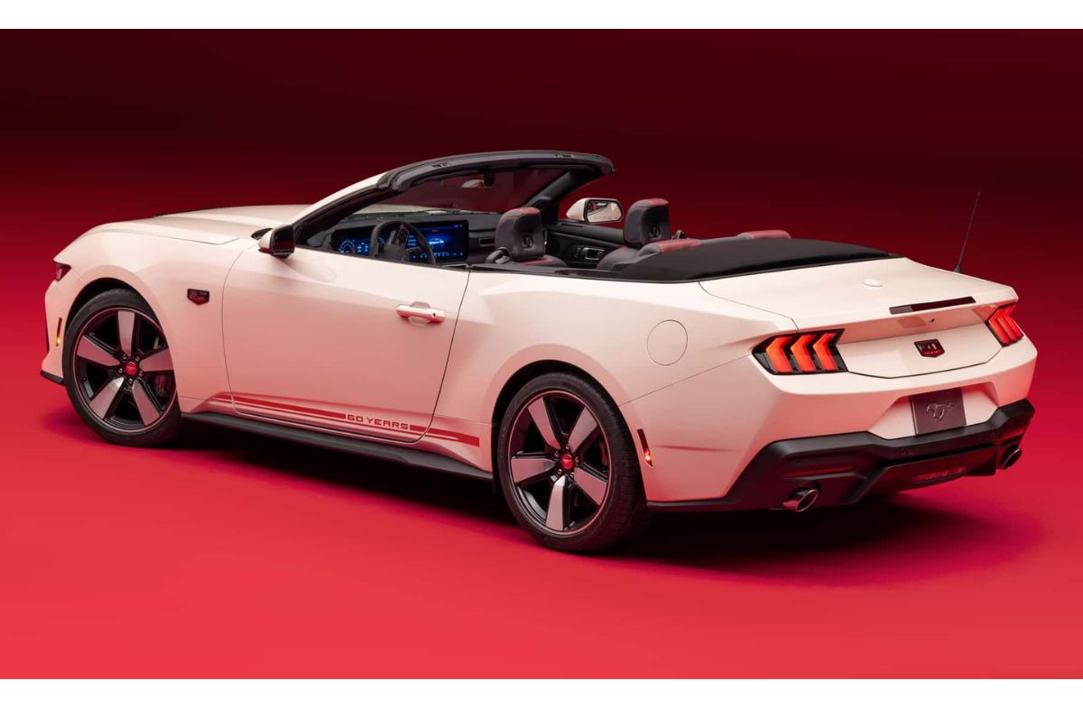 Ford Mustang 60th Anniversary Edition rear profile