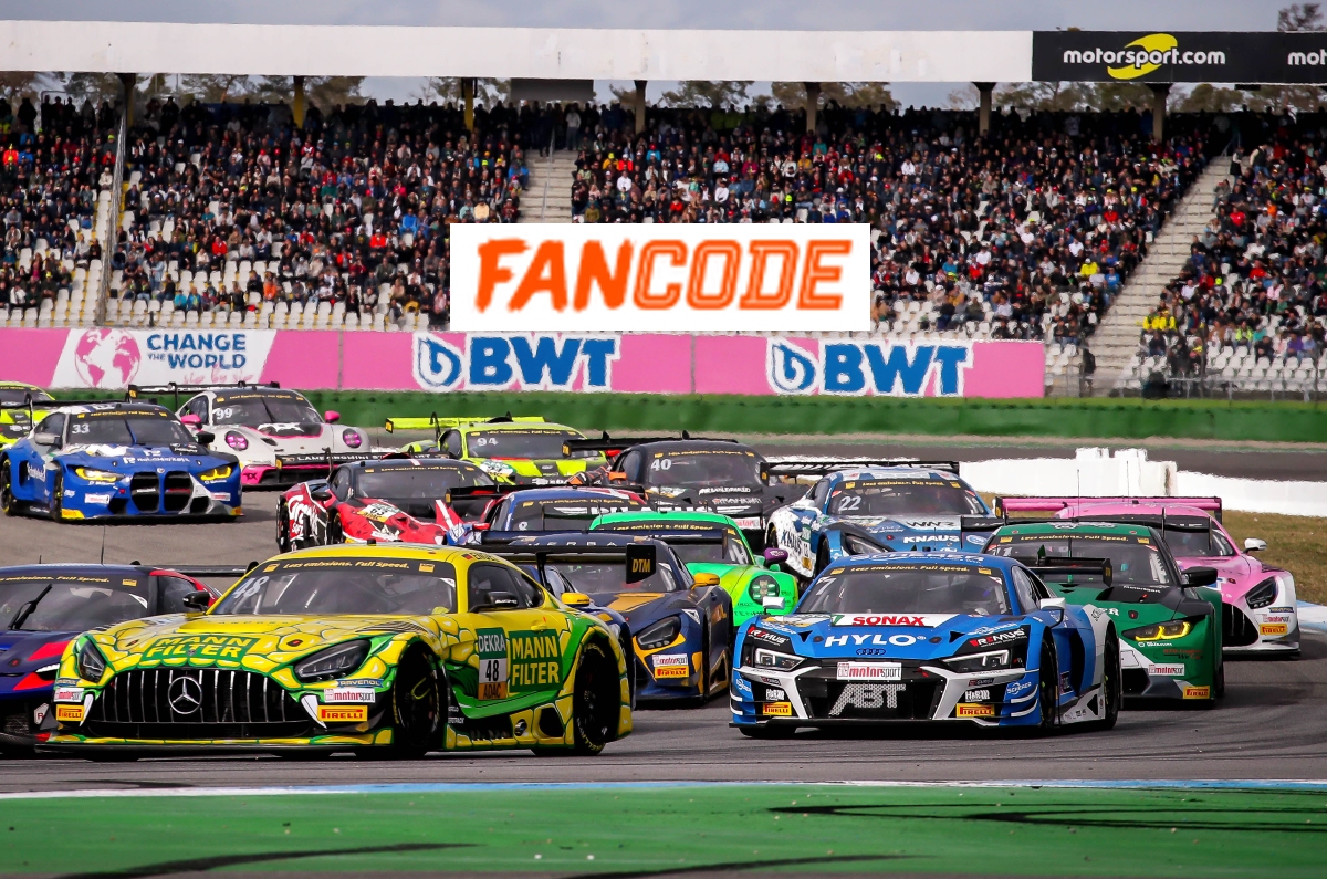Fancode DTM India stream