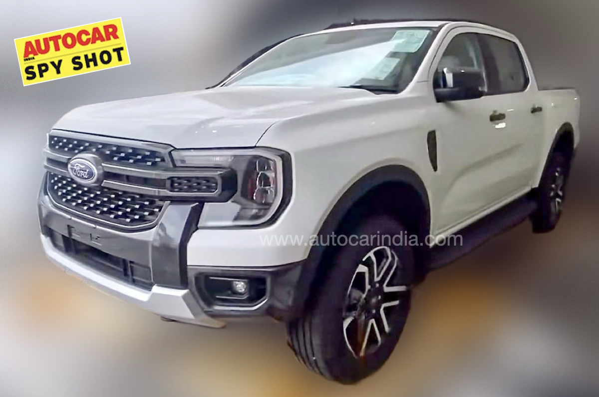 Ford Ranger spied in India Ford Ranger spied in India
