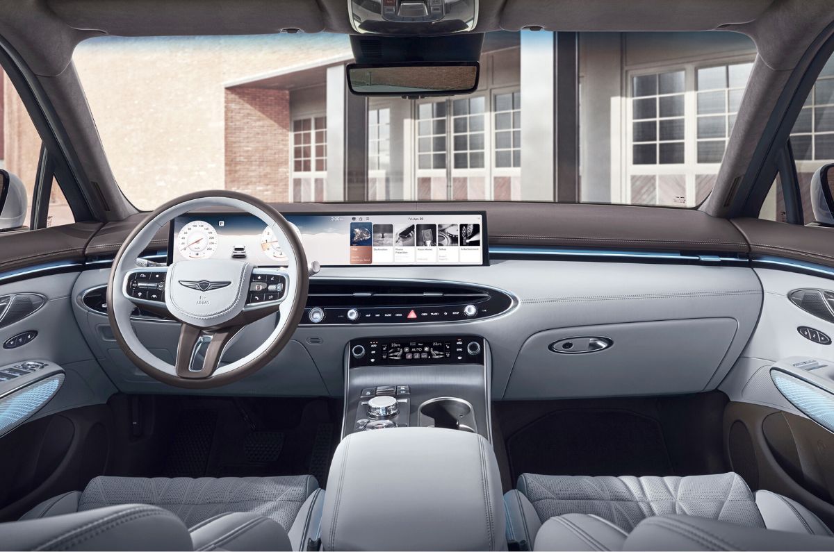 Genesis GV70 facelift interior Genesis GV70 facelift interior
