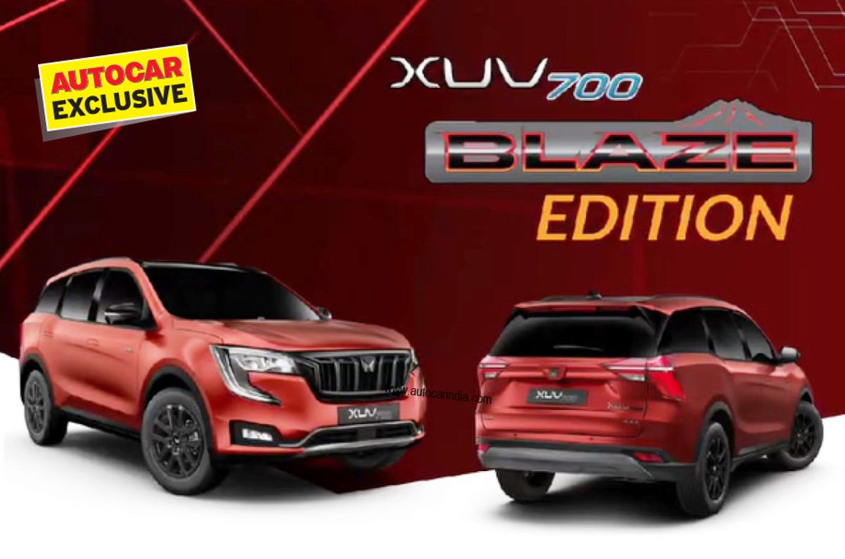 Mahindra XUV700 Blaze Edition 