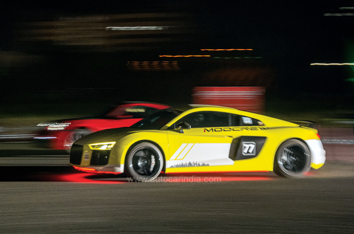 Drag Star night race at Juhu airport