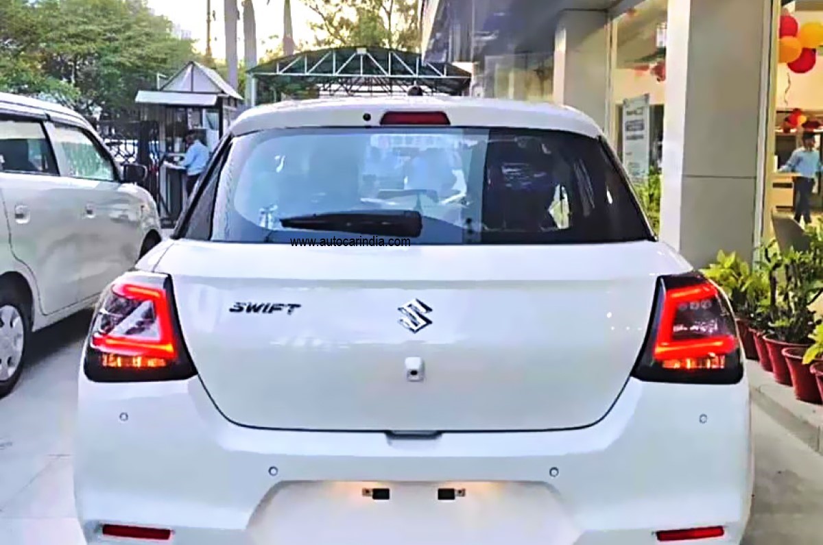 2024 Maruti Swift rear