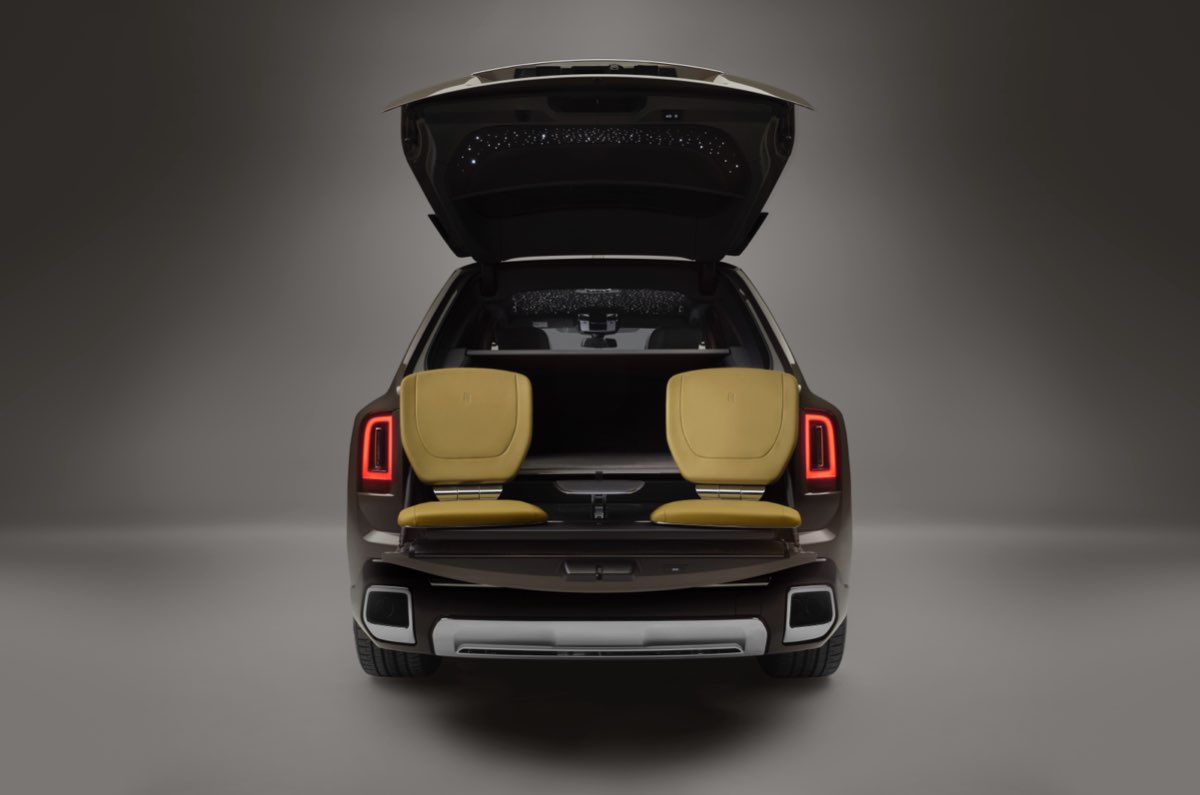Rolls Royce Cullinan rear Rolls Royce Cullinan rear