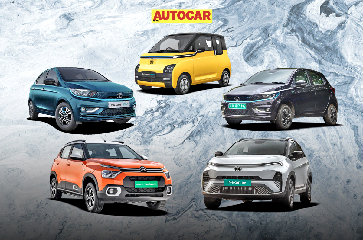 Most affordable EVs in India 
