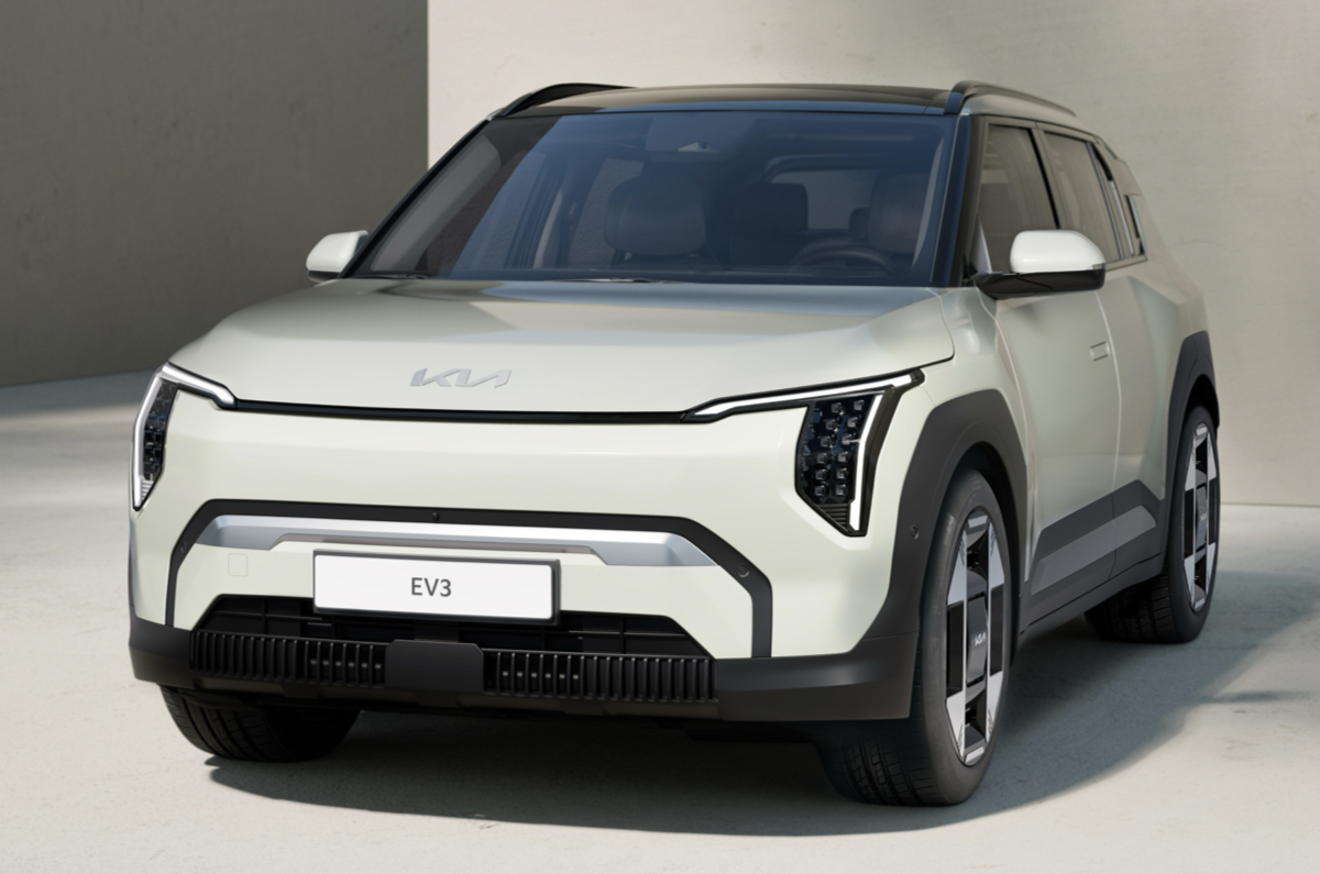 Kia EV3 front quarter 